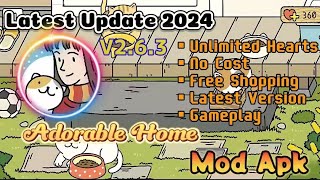 Adorable Home Mod Apk v263 Unlimited Hearts  New Update [upl. by Odnalra]