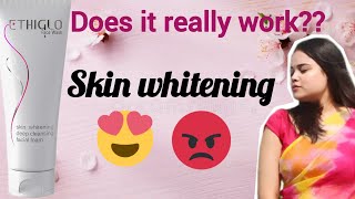 Ethiglo Face wash  Skin whitening 🤔 Review Stop using your facewash like this 🤯 [upl. by Danelle]