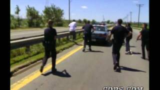 Toughest Takedowns Officer Michael Hanlon and Gregory McCarthy COPS TV SHOW [upl. by Nev]