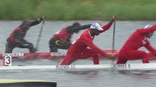 Mens Canoe Double 1000m  Heat 1  London 2012 Olympics [upl. by Imoan]