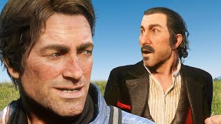 HILARIOUS Dutch and Arthur VOICE IMPRESSIONS in Red Dead Online [upl. by Htedirem]