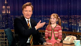 Conans Daughter  Late Night with Conan O’Brien [upl. by Naujek]