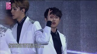 【TVPP】EXO  Growl CHN Ver 엑소  으르렁 중국어 Ver  Korean Music Wave in Beijing Live [upl. by Rosalyn816]