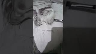 Navamazingarts guru nanak dev ji pencil drawing HarminderSinghcf3zx plz like and subscribe [upl. by Hsuk]