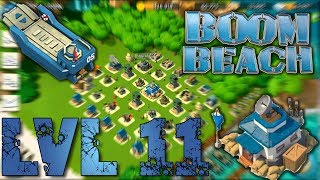 Boom Beach Another Headquarters Level 11 Defense Strategy [upl. by Stephania742]