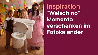 ifolor Inspiration  quotWeisch noquot Momente verschenken im Fotokalender [upl. by Shannon380]