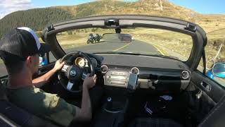 Transalpina road downhill  Mazda MX5 NC [upl. by Aivataj]