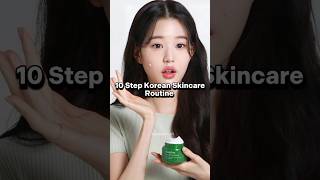 10 Step Korean Skincare Routine ✨koreanskincare korean routines ytshorts [upl. by Alleuqcaj254]