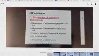 Prism uses in ophthalmic [upl. by Stavros]