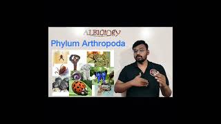 phylum arthropoda  Animal classification  viral short  Avinash sir [upl. by Johannah]