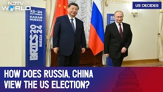 US Elections 2024  How Do Russia And China View The US Election [upl. by Asecnarf889]