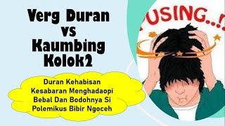 Verg Duran vs Ronggo Dewo  Dialog Berbasis Data [upl. by Suzan58]