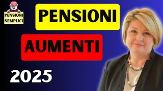 🟨 PENSIONI AUMENTI 2025❗️ NOVITA IRPEF APE SOCIALE OPZIONE DONNA QUOTA 103❗️ [upl. by Hsetim]