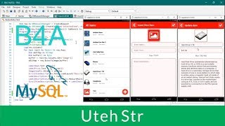 Basic4Android B4A  MySQL Database XAMPP Server with B4A  CRUD  Insert and Update [upl. by Maillil]