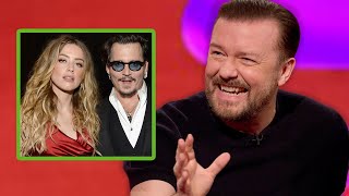 Ricky Gervais Roasting Celebrities for 10 Minutes [upl. by Encrata483]