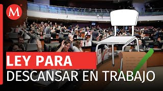 Aprobada la Ley Silla en el senado para garantizar el derecho al descanso en el trabajo [upl. by Eiclud938]