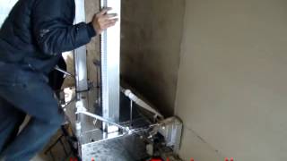 Gear Control Wall Plastering Machine [upl. by Yroger]