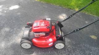 21quot TroyBilt Self Propelled Electric Start SOLD [upl. by Piscatelli]