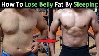 How to Lose Belly Fat By Sleeping  Best Way to Burn Fat Fast [upl. by Pacian204]