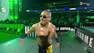 Carmelo Hayes Entrance on SmackDown  SmackDown 011224 [upl. by Lurline]