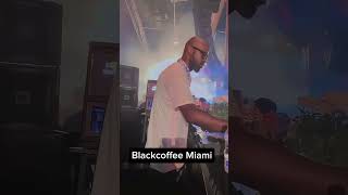 Blackcoffee Live in Miami USA housemusic afrohouse blackcoffee [upl. by Reppiks]