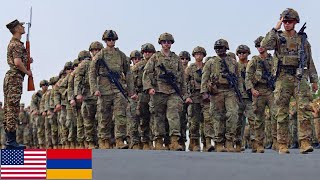 US Army in Armenia Soldiers during joint military exercises [upl. by Pratte]