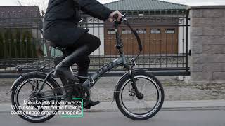 JOBOBIKE SAM  Lekki składany rower elektryczny [upl. by Dolloff]