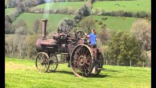 60hp Case steam traction engine with Hexatrac plough [upl. by Little]