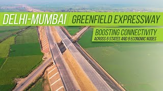 Delhi Mumbai Expressway Indias longest expressway [upl. by Oir]