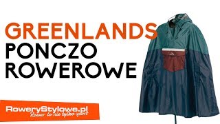 Ponczo rowerowe przeciwdeszczowe OTSI GREENLANDS  nie bój się deszczu [upl. by Dnumsed796]