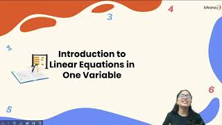 Introduction to Linear Equation in one variable  1 Class 8 Math  Chapter  2 [upl. by Telfer]