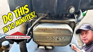 HOWTO Reseal A Briggs amp Stratton OHV Engine Valve Cover Properly [upl. by Harland]