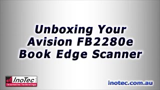 Unboxing the Avision FB2280e A4 size book edge scanner [upl. by Nnylyam]