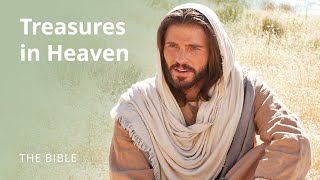 Matthew 6  Sermon on the Mount Treasures in Heaven  The Bible [upl. by Neelcaj]