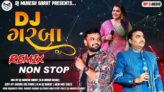 DJ Garba Non Stop RemixNew Desi Dhol MixNew DJ Remix Garba 2023KM Brand RimexDJ Mukesh Sarat [upl. by Wilonah]