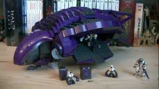 Halo Mega Bloks 96941 Covenant Phantom Review [upl. by Aicnerolf]