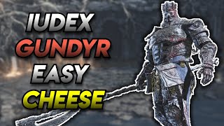 Iudex Gundyr CHEESE Updated Boss Guide EASY KILL 2023  DARK SOULS III [upl. by Arehs]