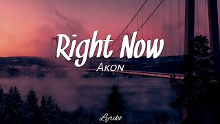 Akon  Right Now Na Na Na Lyrics [upl. by Lybis567]