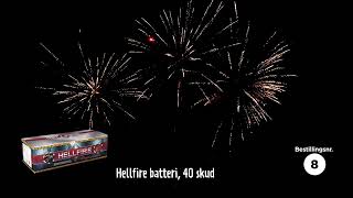 Hellfire batteri 40 skud  jem amp fix [upl. by Anyal790]