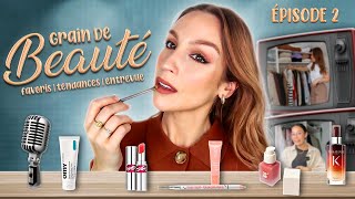 Mon émission GRAIN DE BEAUTÉ épisode 2  favoris tuto express tendances FW23 [upl. by Edyaw931]