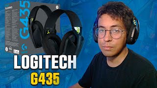 Así son estos AURICULARES INALÁMBRICOS  LOGITECH G435 🇦🇷 [upl. by Haizek462]