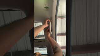 Scion tc 2007 headliner handle removal part 1 [upl. by Asehr]