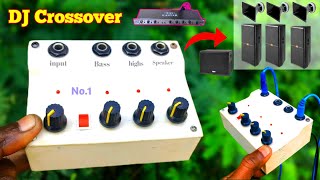 DJ Crossover  How To Make Crossover  dj Crossover kaise banaye  Crossover Setting [upl. by Siloam]