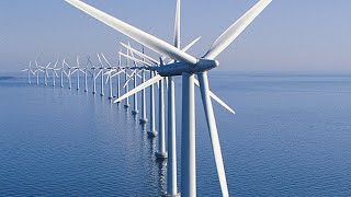 Largest floating offshore wind farm in Scotland Typhoon turbine developed in Japan  Compilation [upl. by Ahsocin]