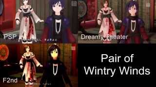 Pair of Wintry Winds Project Diva F2nd PV Comparison [upl. by Trescott]