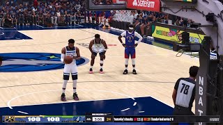 NBA 2K24 Playoffs Mode  TIMBERWOLVES vs NUGGETS FULL GAME 3  Ultra PS5 Gameplay [upl. by Aihtela]