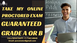 Pay Someone To Take My Online Proctored Exam  Guaranteed A or B [upl. by Drahsir]