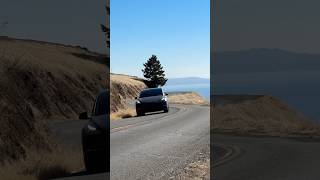 Tesla model Y driving a beautiful road ￼ [upl. by Nadabb506]