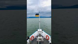 Schifffahrt auf dem Bodensee von Meersburg nach Lindau am Bodensee und zurück [upl. by Magel]