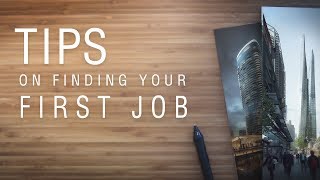 TIPS ON FINDING YOUR FIRST JOB IN ARCHVIZARCHITECTURE [upl. by Noved]